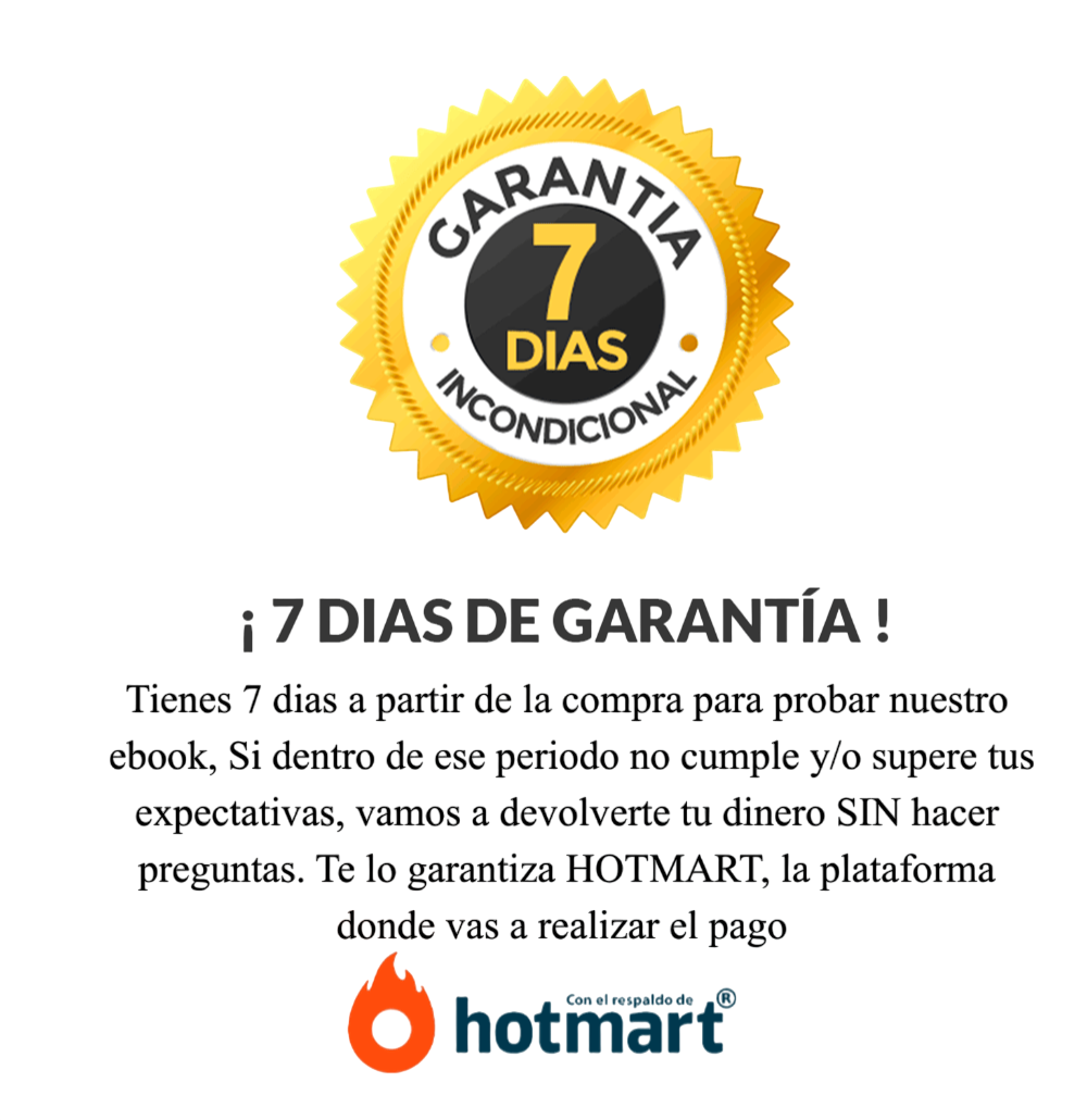 Garantía Hotmart